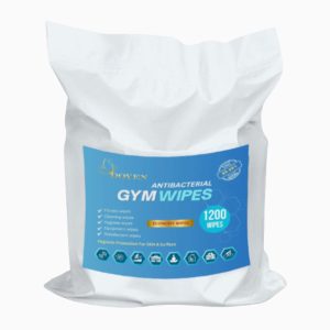 Antibacterial Gym Wipes 1200 Pcs