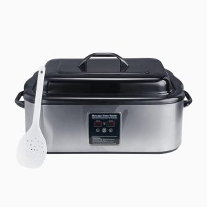 MASTER 18 Quart Hot Stone Warmer with Digital Display