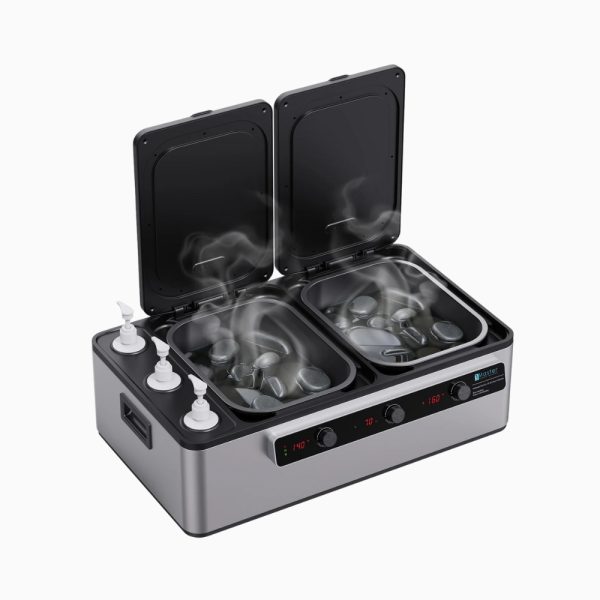 Multifunctional Massage Stone, Oil, and Steam Heating System