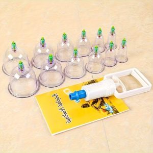 Complete Home Hijama & Suction Massage Kit – 12 Piece Professional Set