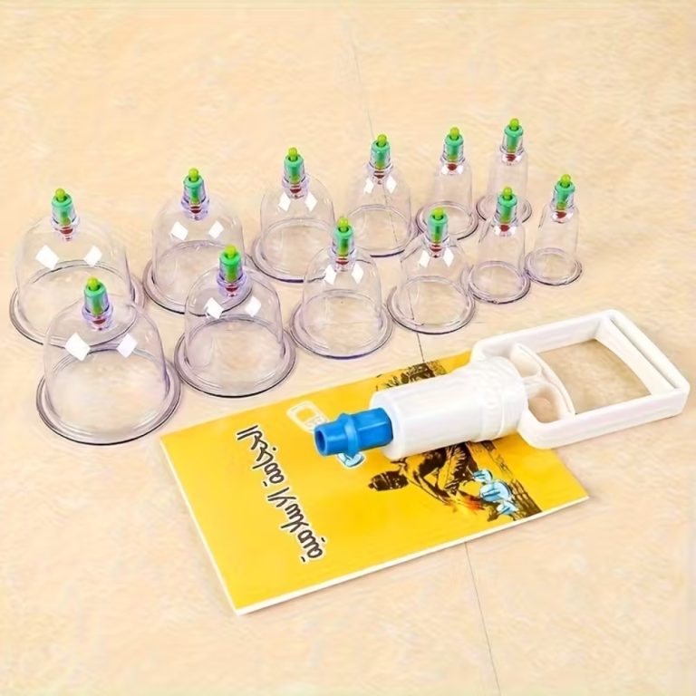 Complete Home Hijama & Suction Massage Kit – 12 Piece Professional Set
