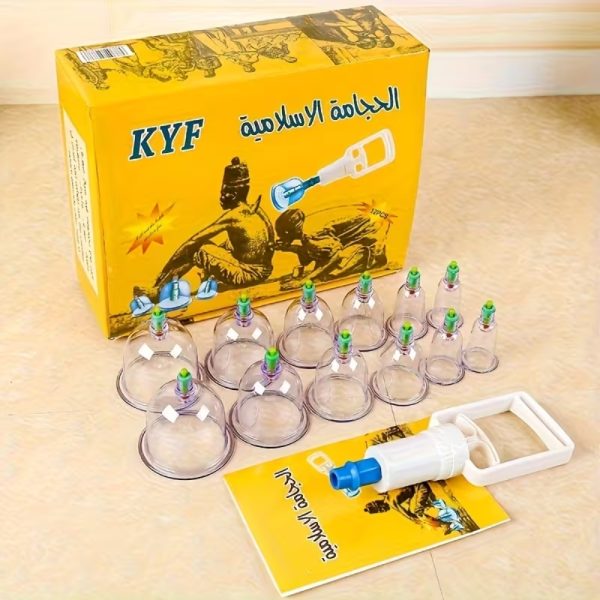 Unbox Wellness: KYF 12PCS Islamic Hijama Vacuum Cupping Set